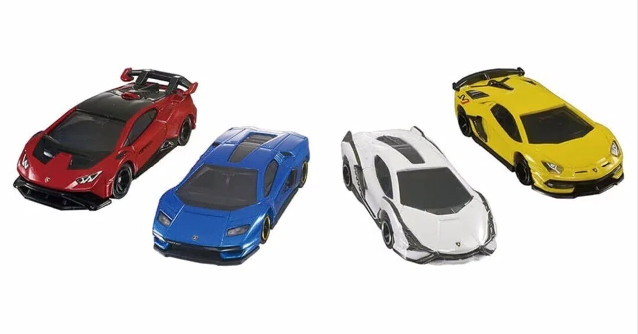 大人気トミカガレージシリーズからランボルギーニシリーズが登場