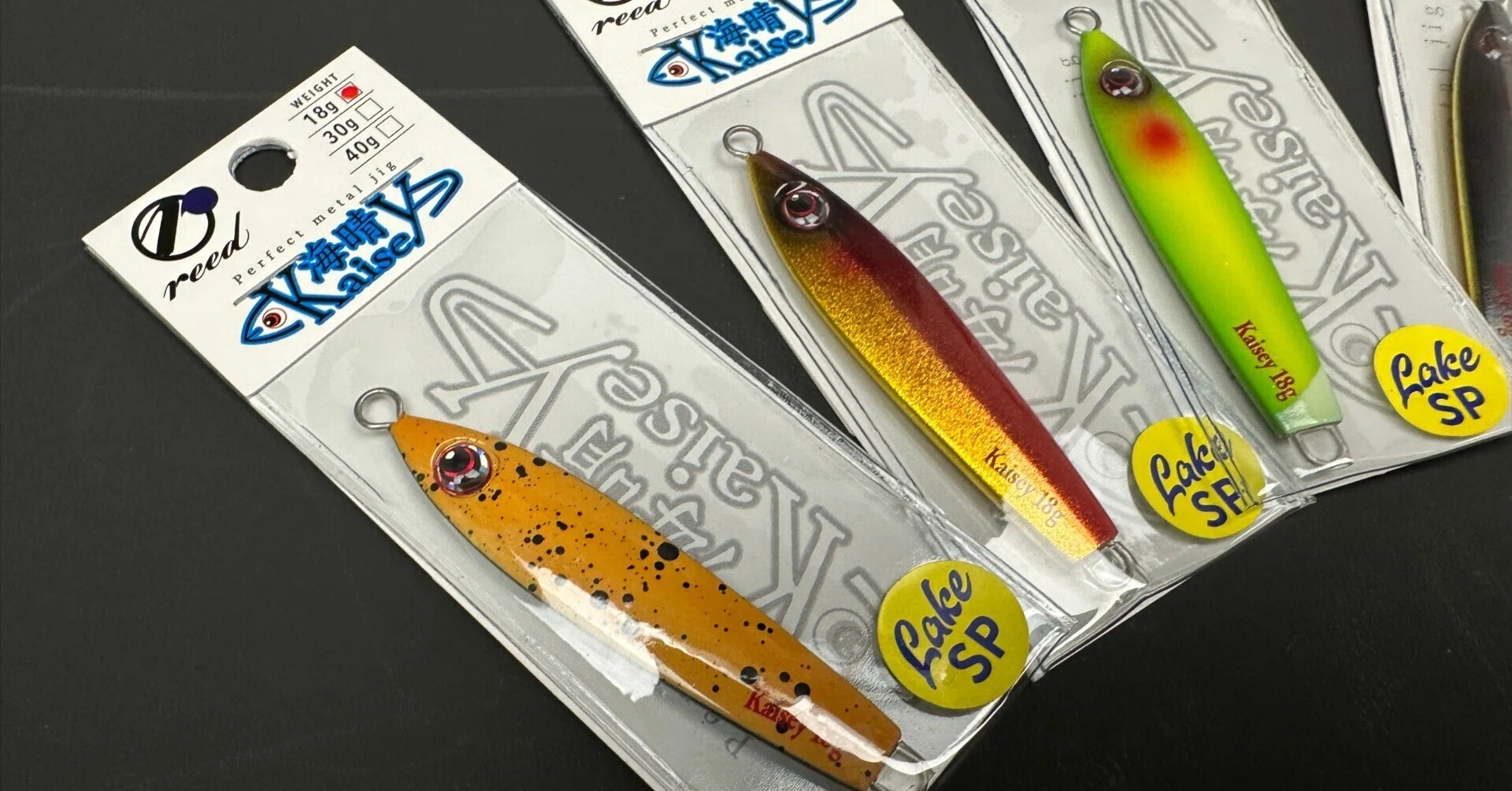 ㉚ 海釣り ルアー 新登場】KAISEY海晴 30g & 18g Lake Special Color – 湖攻略の切り札が