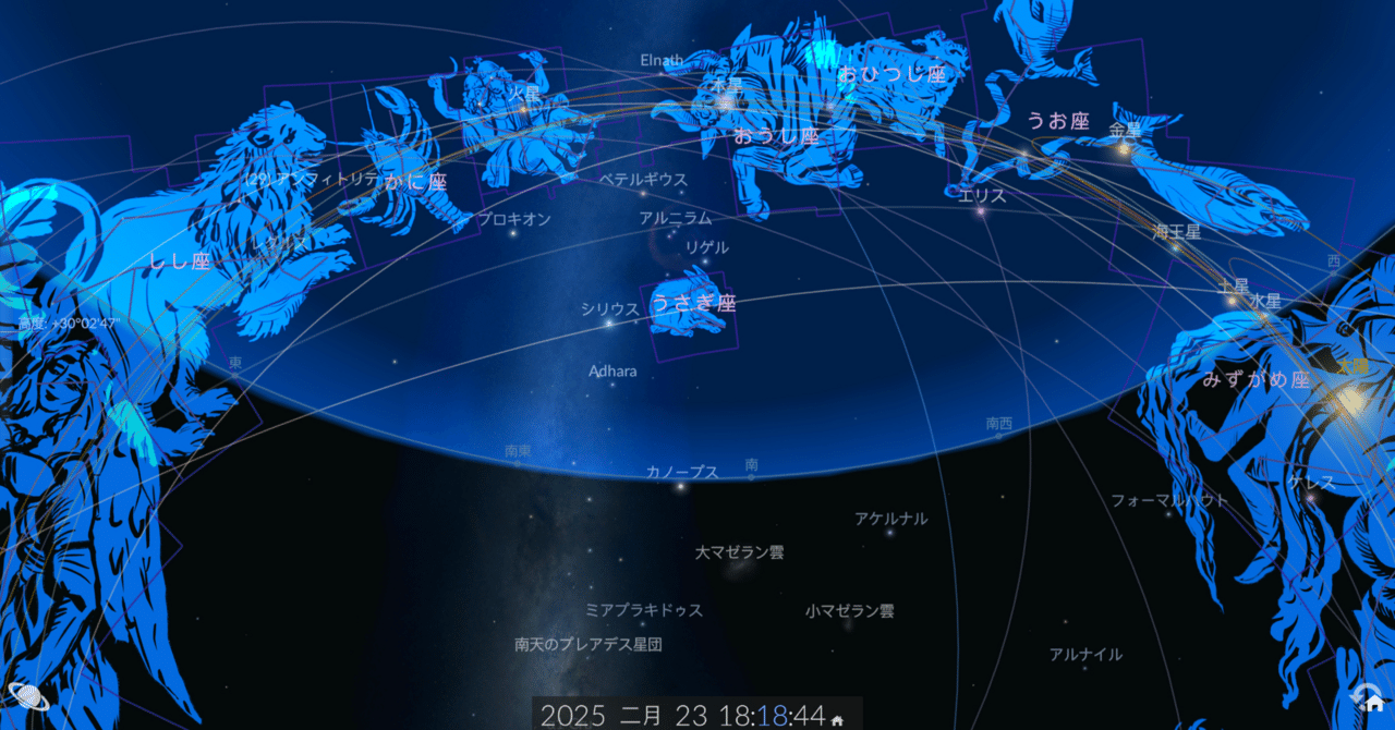 2/23 7つの惑星の揃い踏み・癸亥60〆｜Lovearthanks