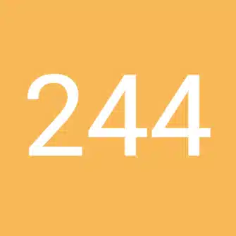 244 Room note