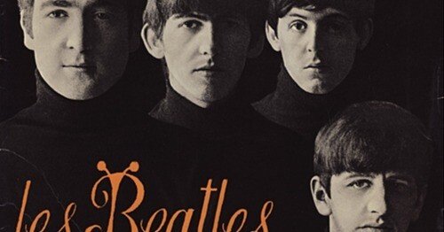 仏盤LP:「Les Beatles（With The Beatles）」1st. Press ダーク