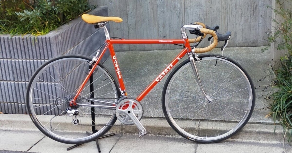 気になる対象商品 ロードバイク:CASATI Linea oro 美しく、速く、官能的な パーツ