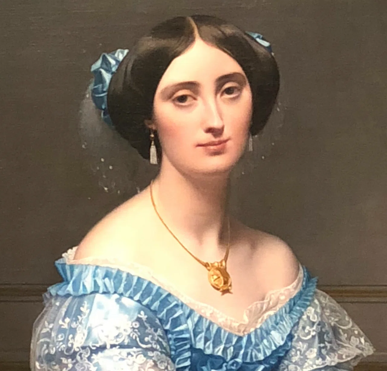 ブリュローフ・カルル・パブロビッチ、M・P・ボルコンスカヤ公爵夫人の肖像 お気に入りの名画散歩 「ド・ブロイ公爵夫人の肖像」 （ドミニク