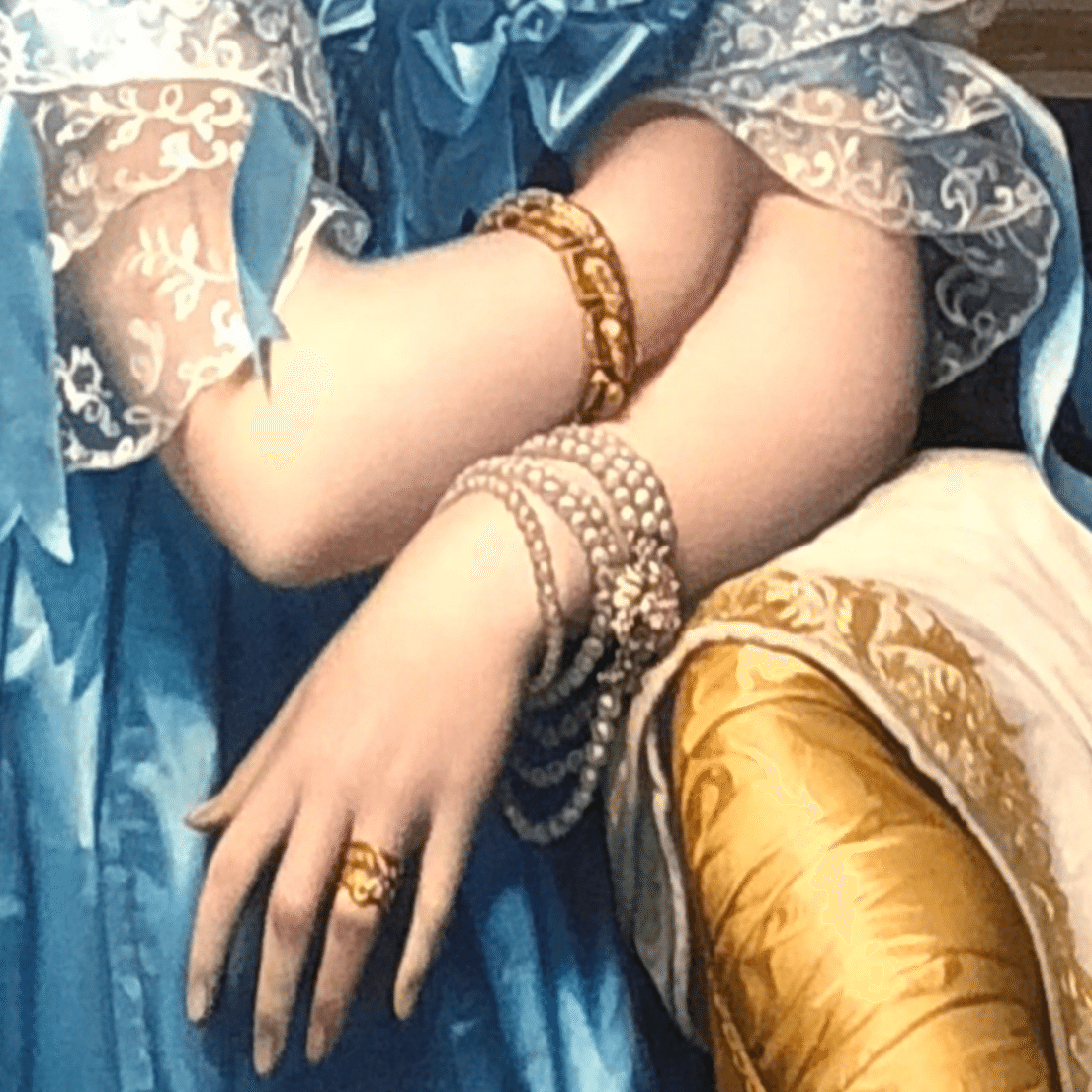 お気に入りの名画散歩 「ド・ブロイ公爵夫人の肖像」 （ドミニク