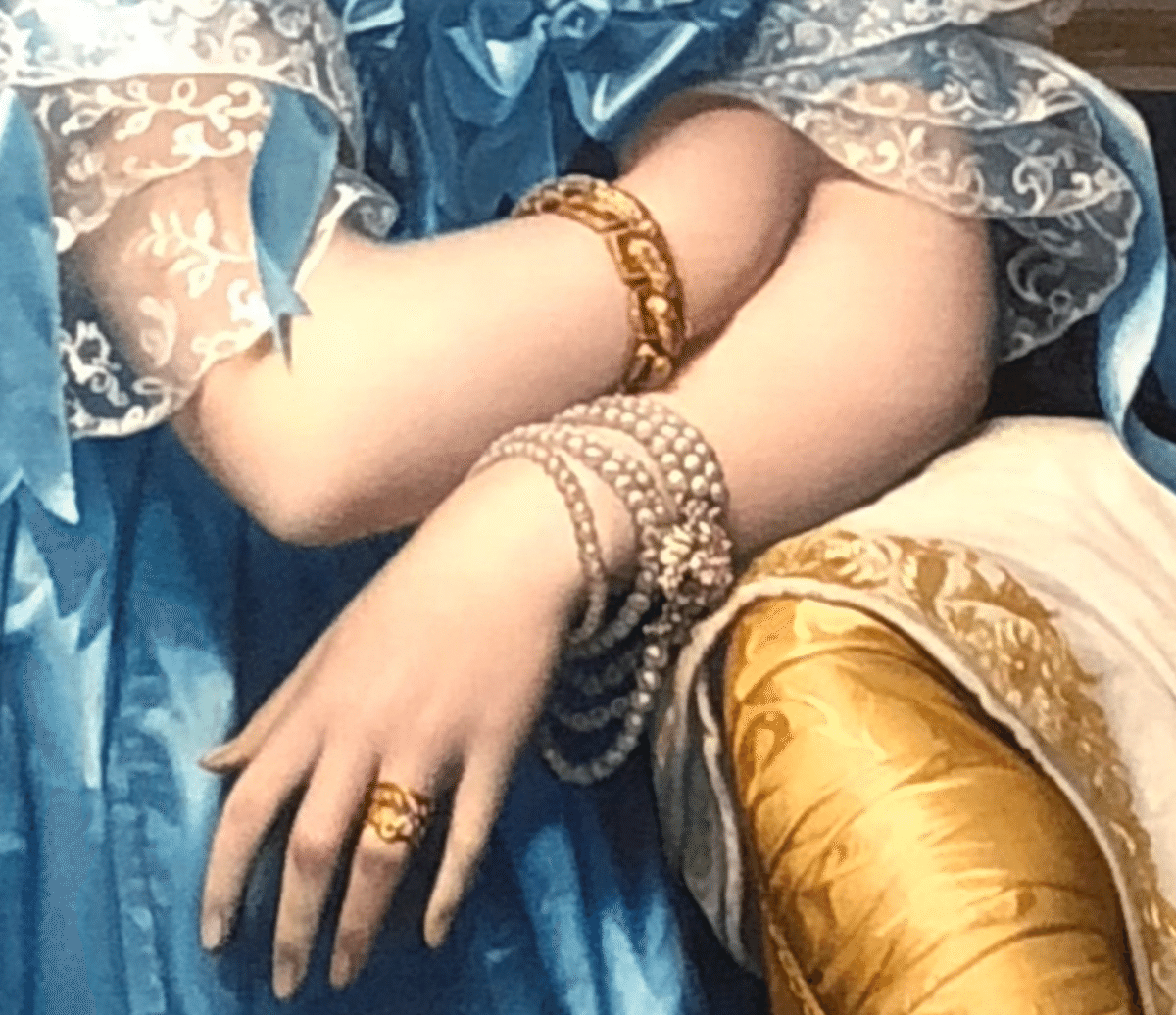 お気に入りの名画散歩 「ド・ブロイ公爵夫人の肖像」 （ドミニク