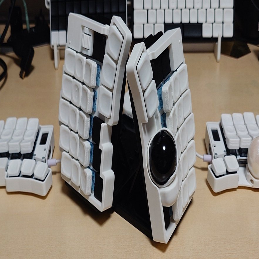 自作キーボード】roBaビルドログ｜腹八式分