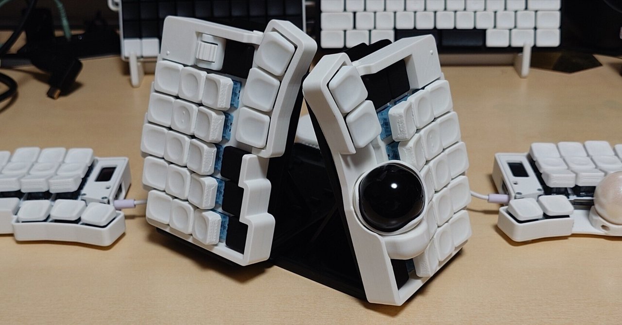 自作キーボード】roBaビルドログ｜腹八式分