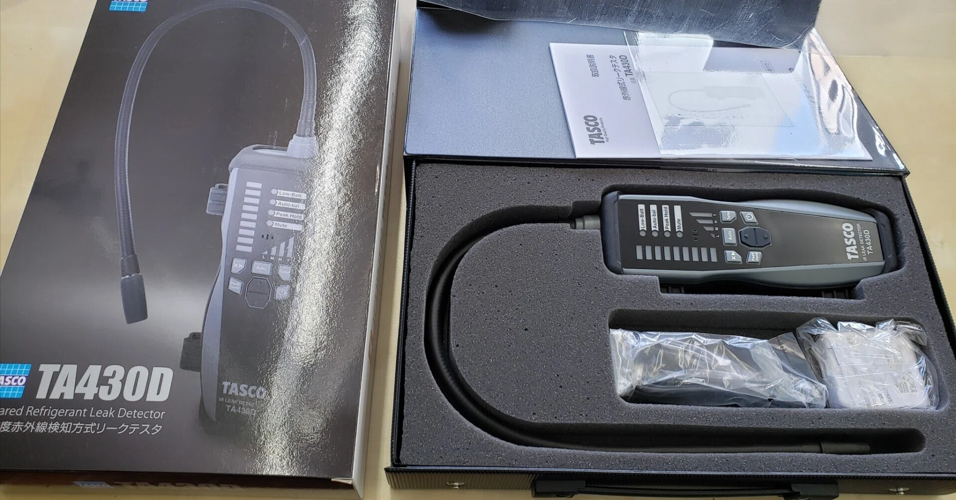 イチネン TASCO リークテスター エアコン ガス漏れ検知器 TA430MB 高