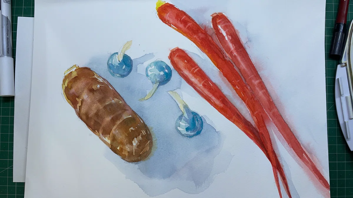 A Story About Online Watercolor Classes｜nyororo @美術準備室