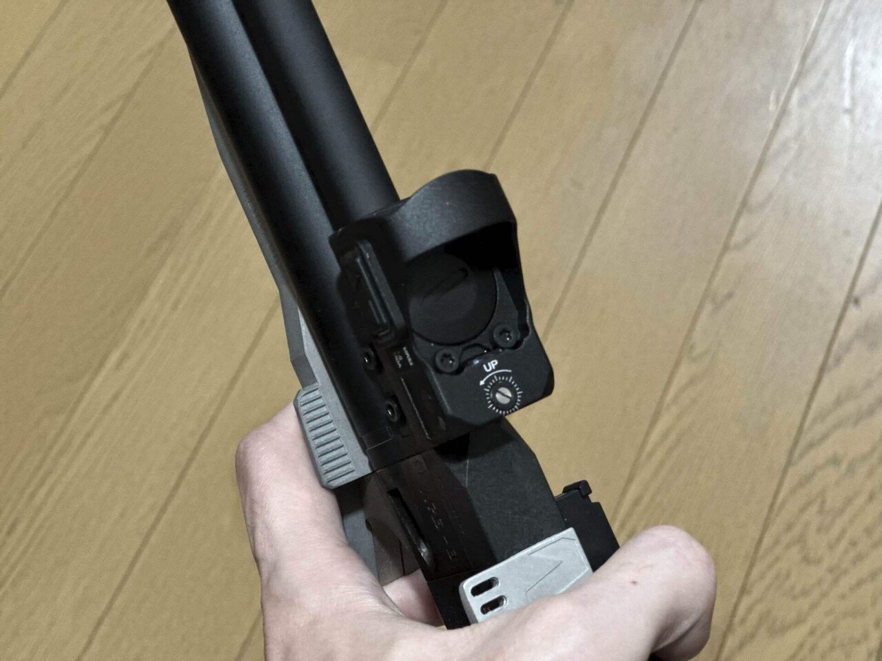 マルゼン APS-3 ダットサイトマウントを作った【3Dプリンタ