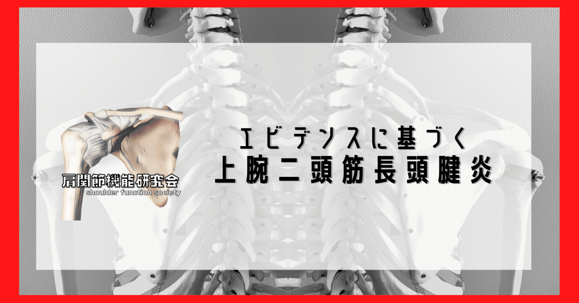 エビデンスに基づく上腕二頭筋長頭腱炎｜肩関節機能研究会 郷間