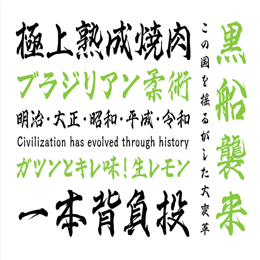 19年にリリースされた新書体 まとめ Dtp Transit 別館 Note