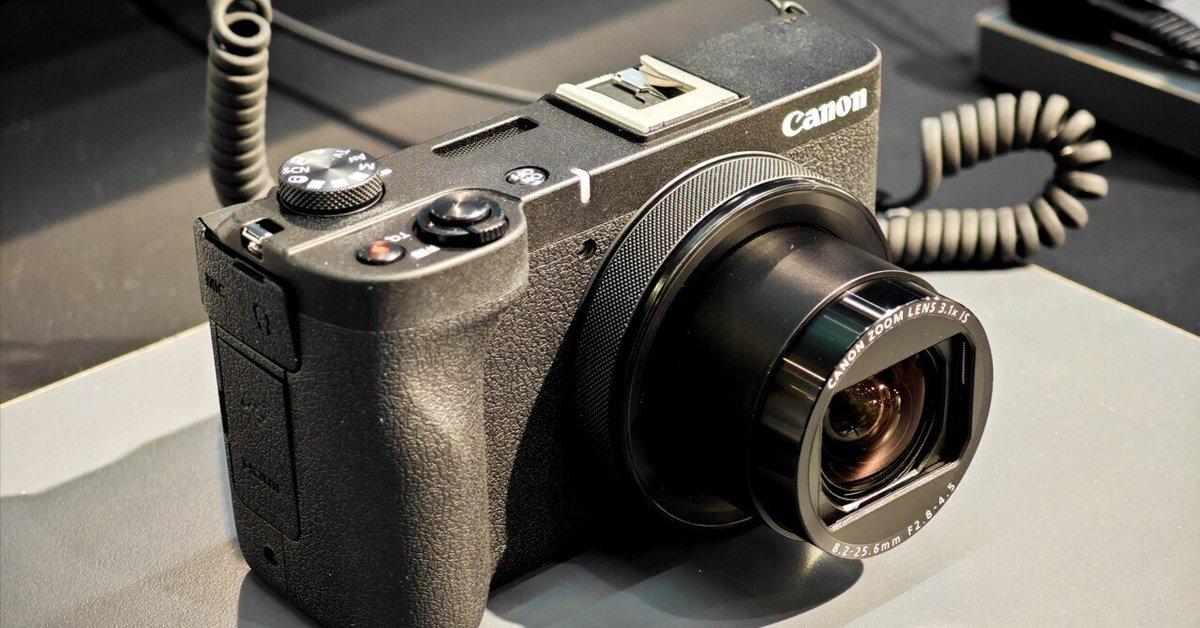 Canon reveals PowerShot V1 vlogging compact, but you can't