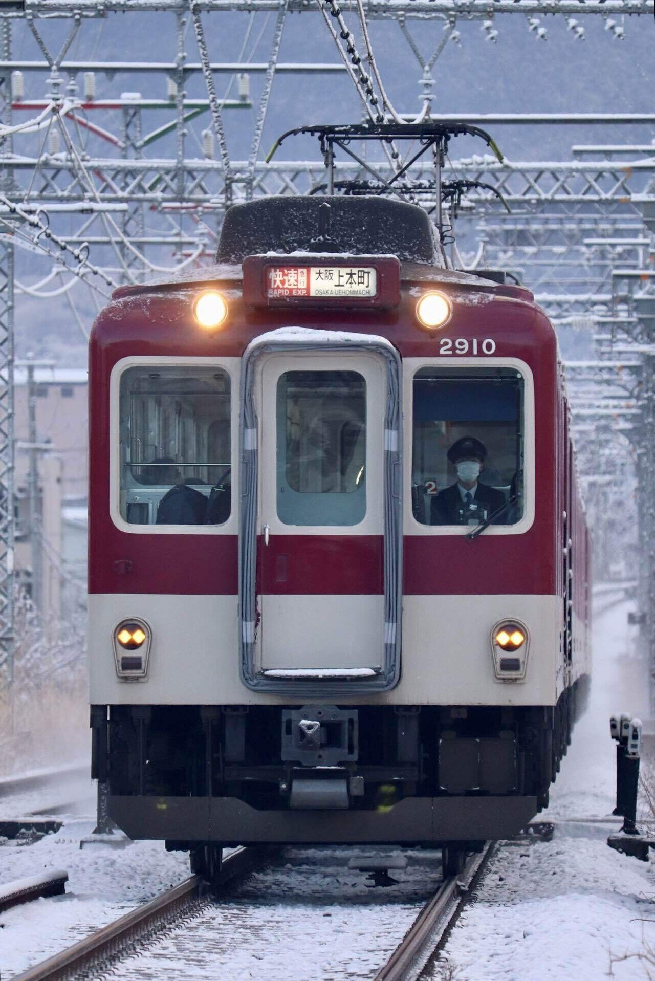 2/24、奈良県中部で積雪!!🥶⛄️｜かずき
