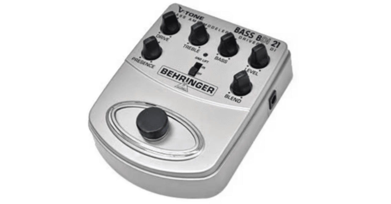 BEHRINGER BDI21 V-Tone Bass ベース用プリアンプDIを買ったよ