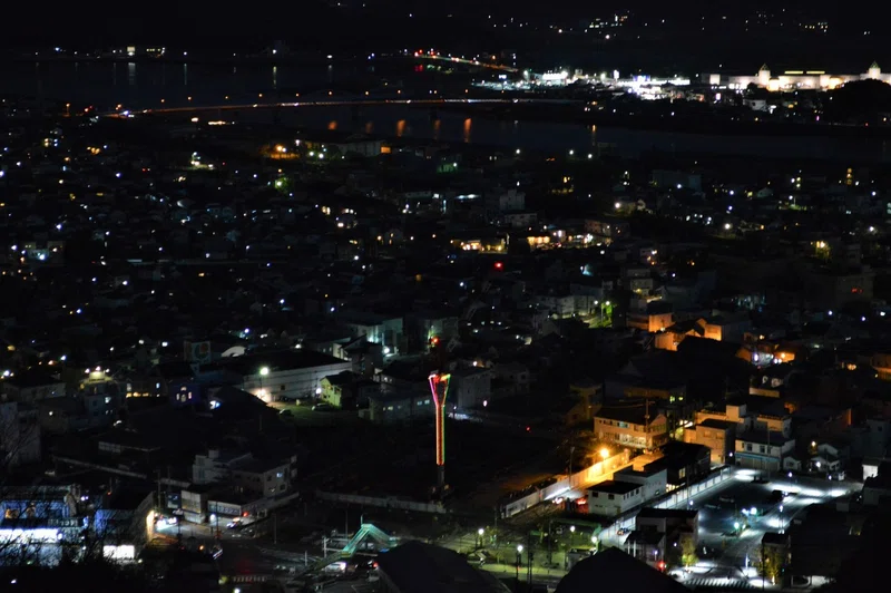 佐伯城と 夜景 おおの たつや Note