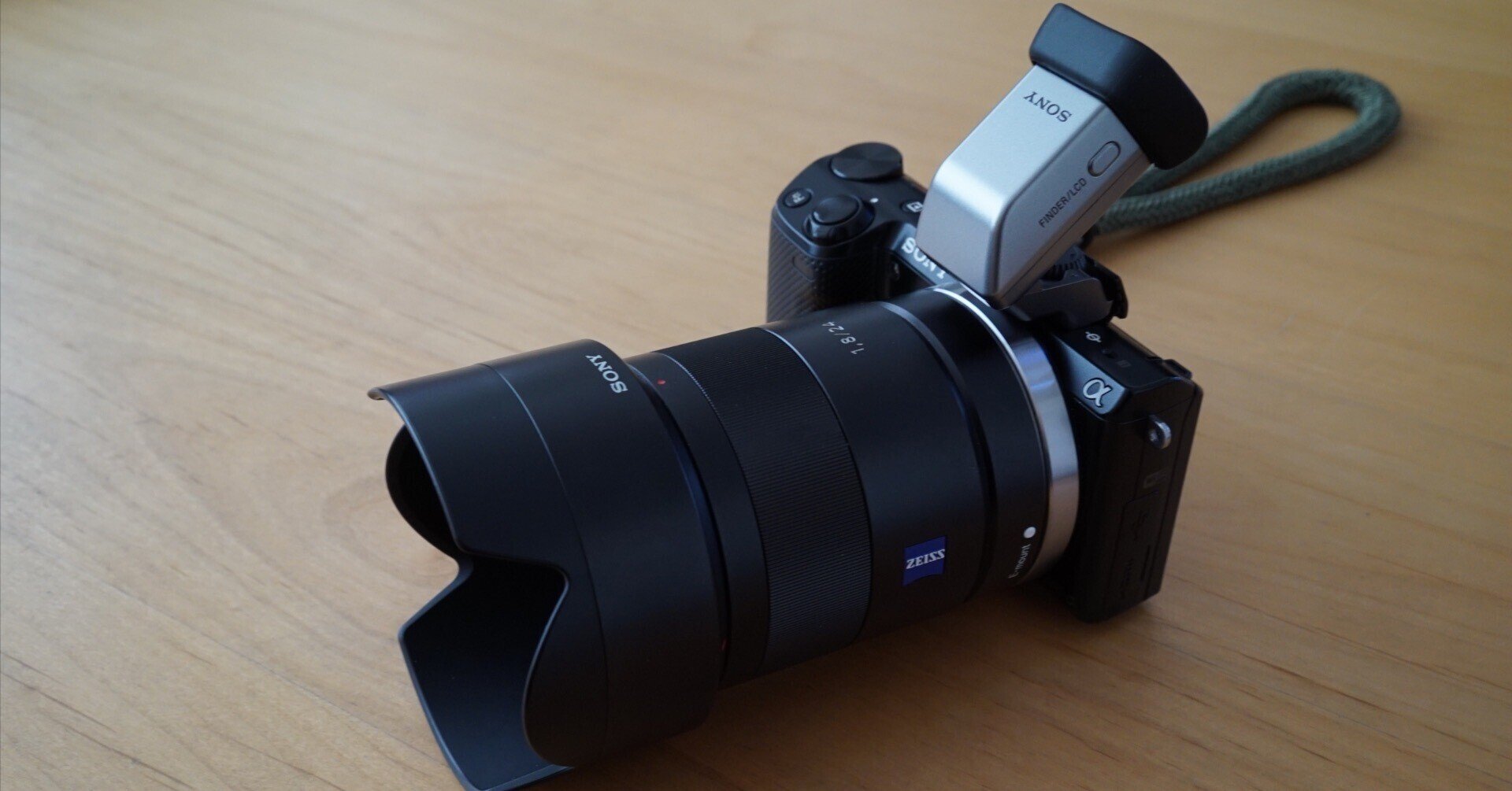 SONY NEX-5R ミラーレス SELP1650 EVF FDA-EV1S付 SONY ミラーレス一眼 α NEX-5R パワーズームレンズキット