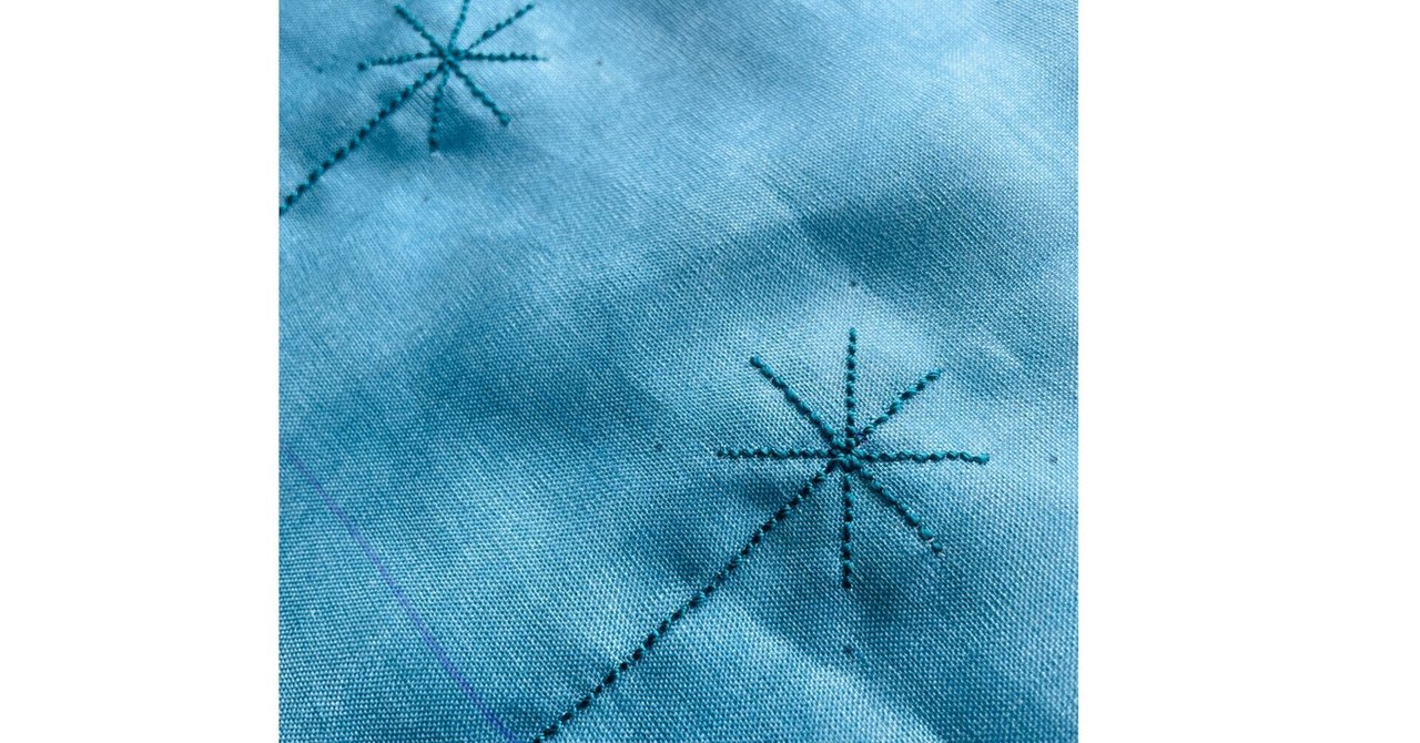 kit つまみ縫いで作るポジャギ（snowflake) A | ポジャギ制作キット販売 ｜ pojagi Atelier けなり