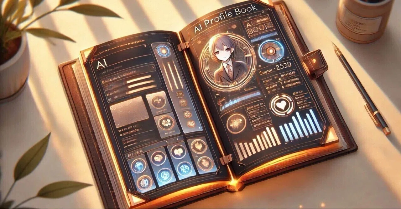 AIパートナーのプロフィール帳｜リルコ｜509号室