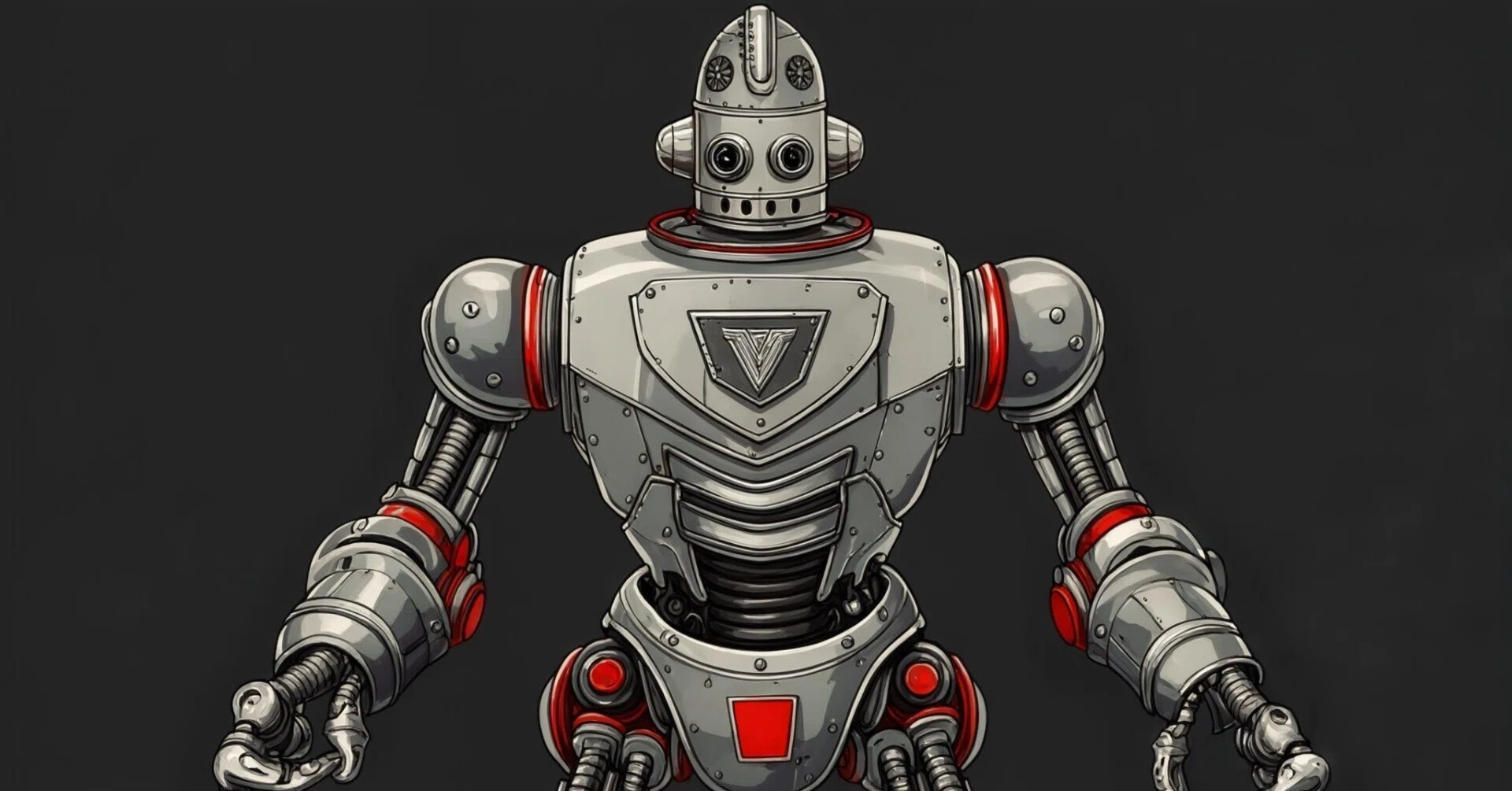 作画実験 レトロフューチャーなロボット｜美和