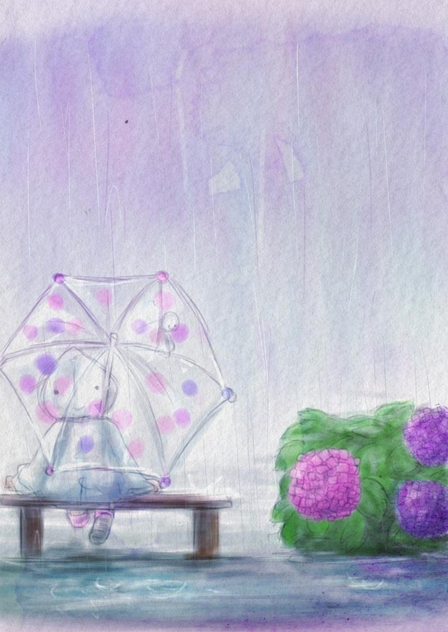 梅雨っぽい絵を描こうとしてただけ だけどおそらくうまくいってない みねか Note 梅雨っぽい絵を描こうとしてただけ だけどおそらくうまくいってない みねか Note