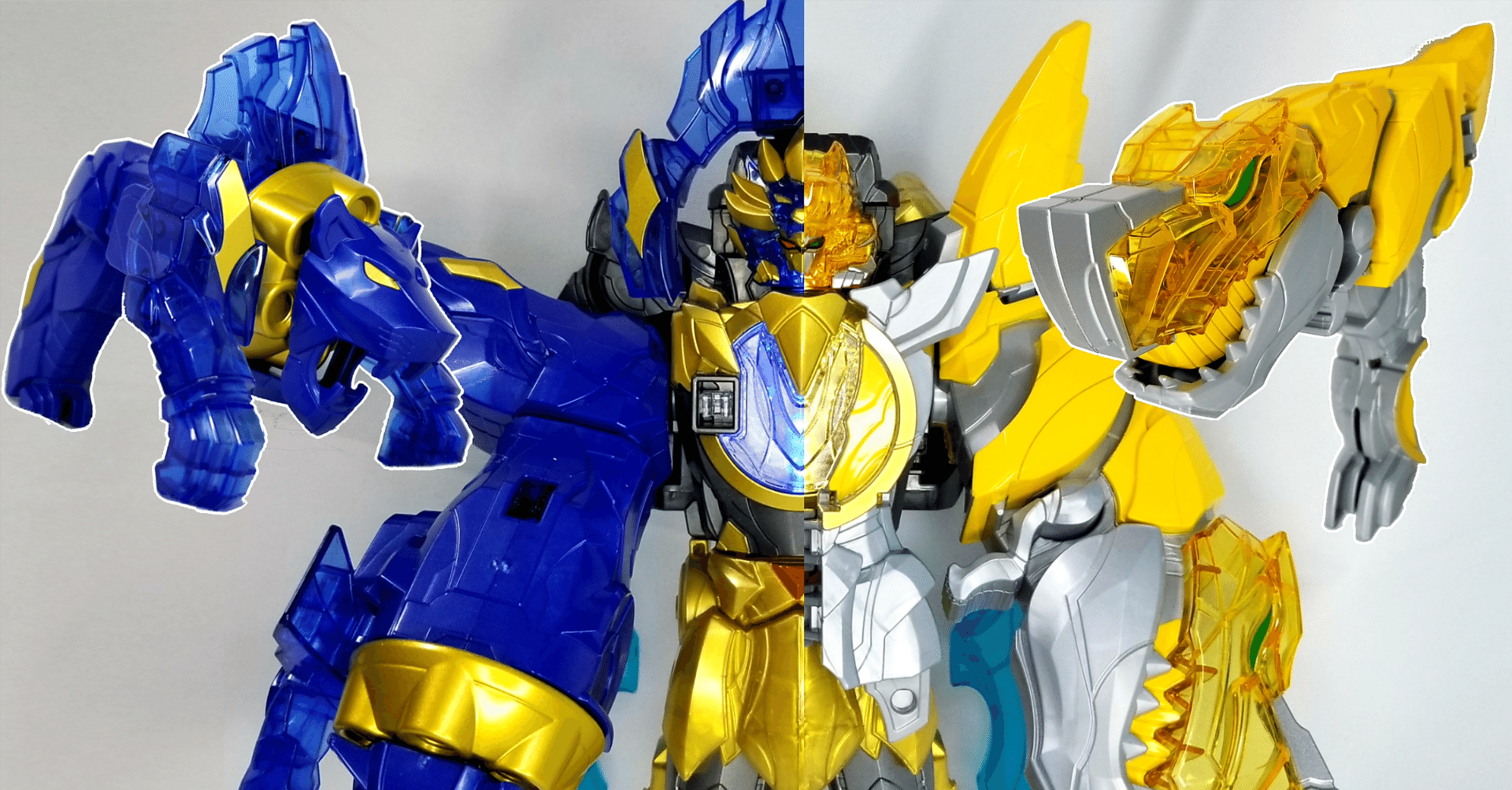 DXレオンバスター50とDXティラノハンマー50で、テガソードは