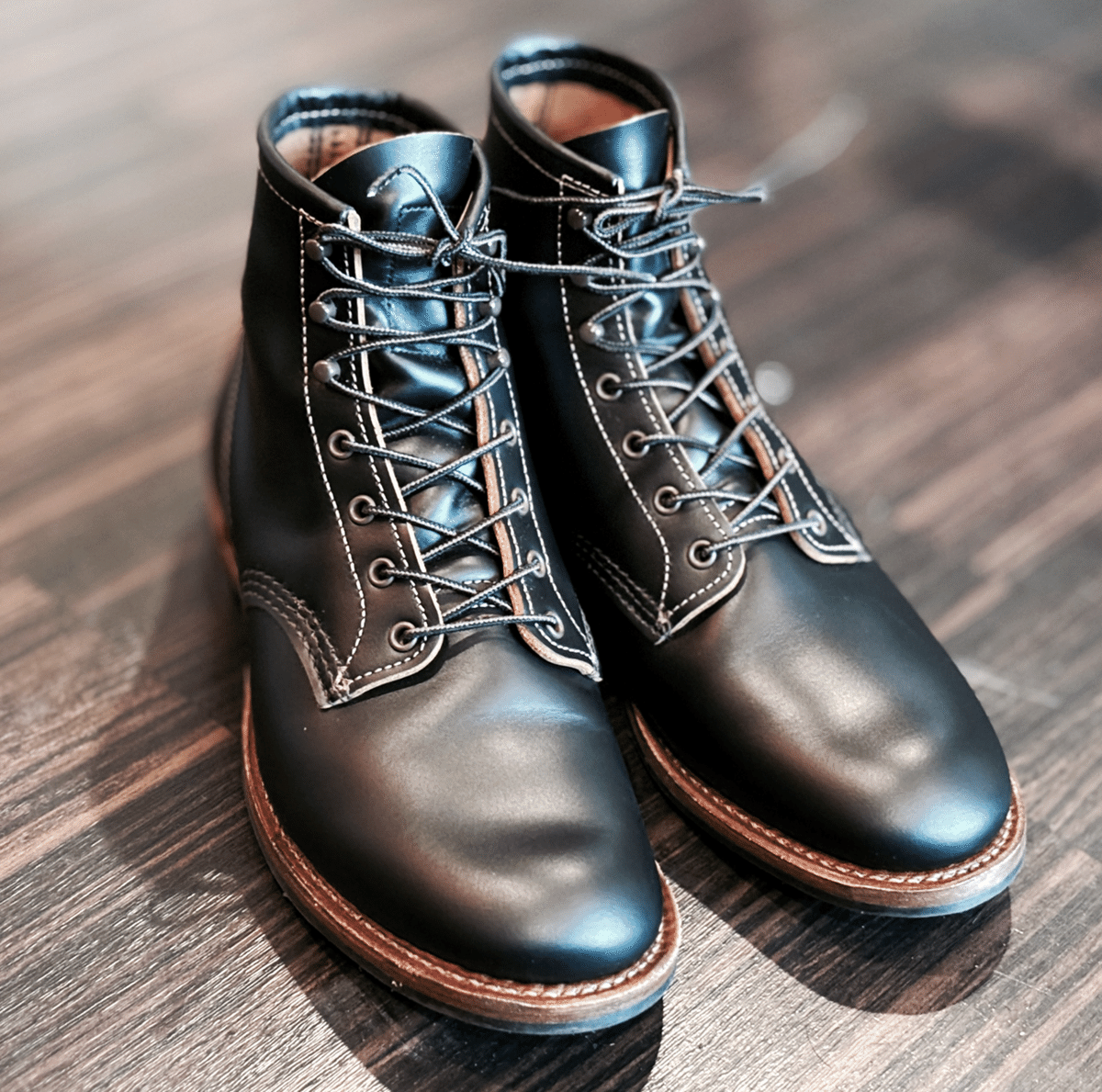 RED WING］買いました。エイジング-Beckman Flatbox-｜b.s.