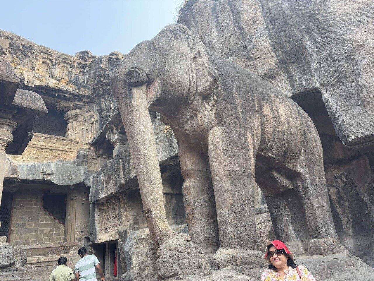 世界遺産エローラ石窟寺院写真集限定発行 初インド！女1人旅行2025年1月(13)】エローラ-世界遺産・驚異の