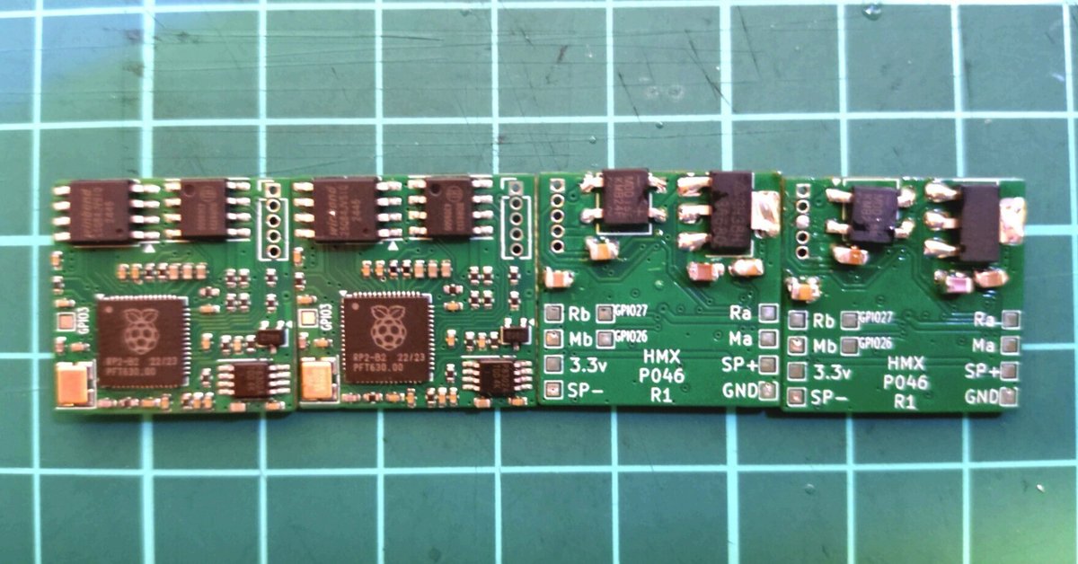 P046 20x20 Sound DCC Decoder｜Tetsuo (HMX)