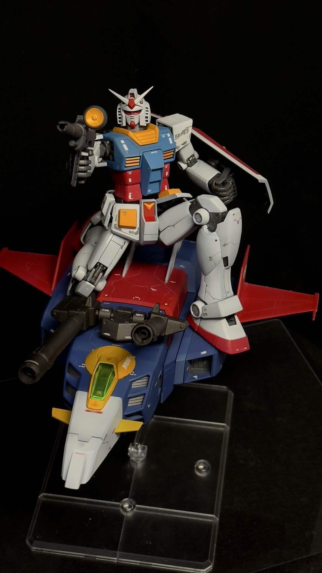 ガンプラ】遂に完成ッッ！Gファイター＆ガンダムVer2.0ッ！｜タコス