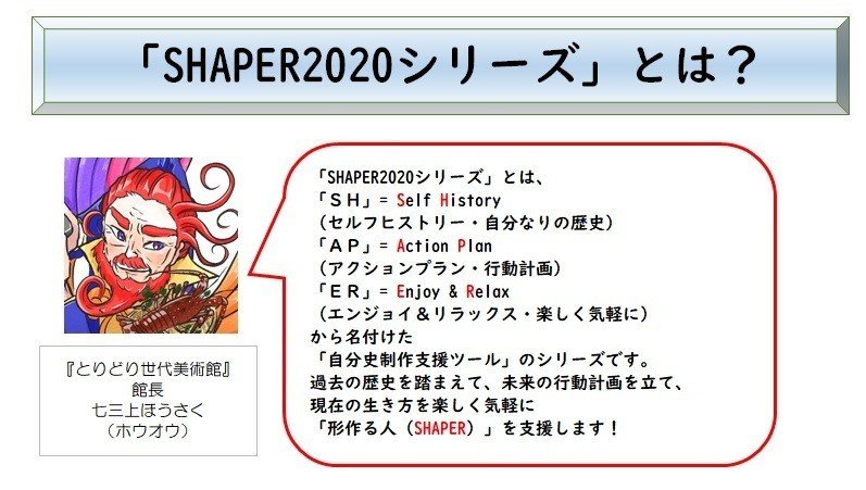 序文１ 「SHAPER2020」とは