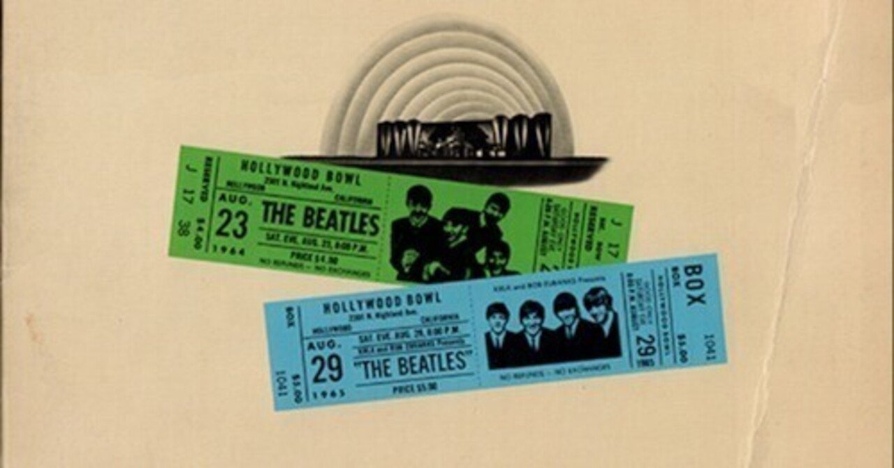 UK盤LP:「At The HollyWood Bowl」UKだけどUS? マトリックス1/1と3U/3U