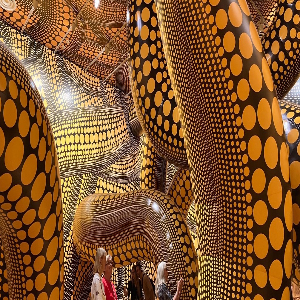 草間彌生展 ヴィクトリア国立美術館 (序の口編)｜Senangxsedh