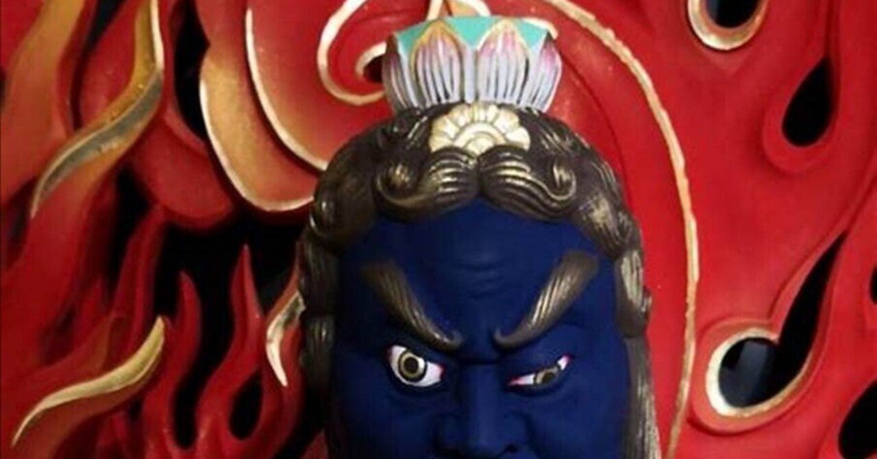 わが身は泥の中、人の魂を頭上に乗せ美しい悟りの世界へ導く それが