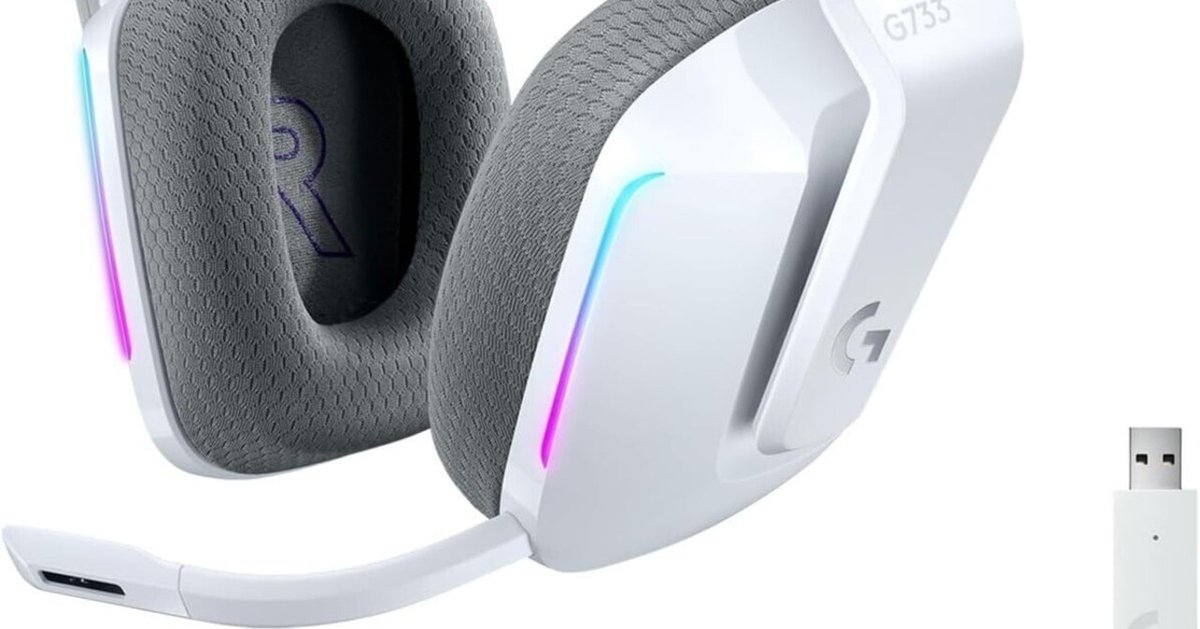 Logicool G G733の評判は？高音質・軽量・長時間バッテリーの