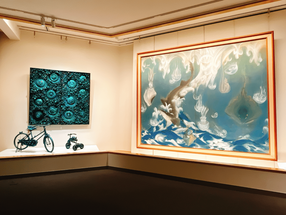 川端龍子、【百合】、希少な大判額装用画集より、新品高級額装付、豪華限定版 b66772-212x256.jpg