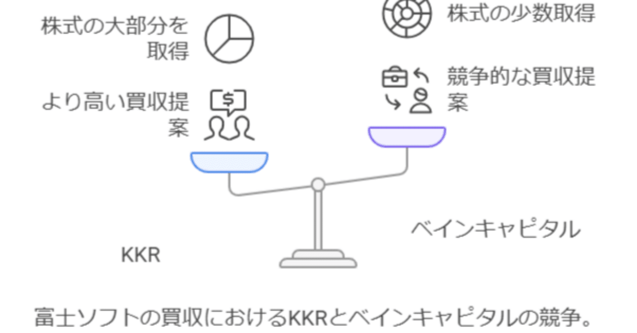 KKRとベインキャピタルによる富士ソフトへのTOB｜Better Equation Research