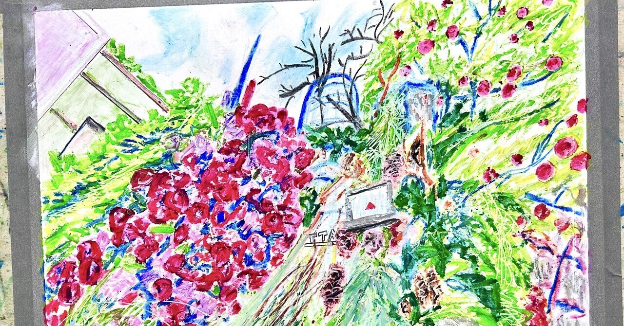 私の描いたパステル画まとめ3 - 風景画｜空想だいあぱ案内人