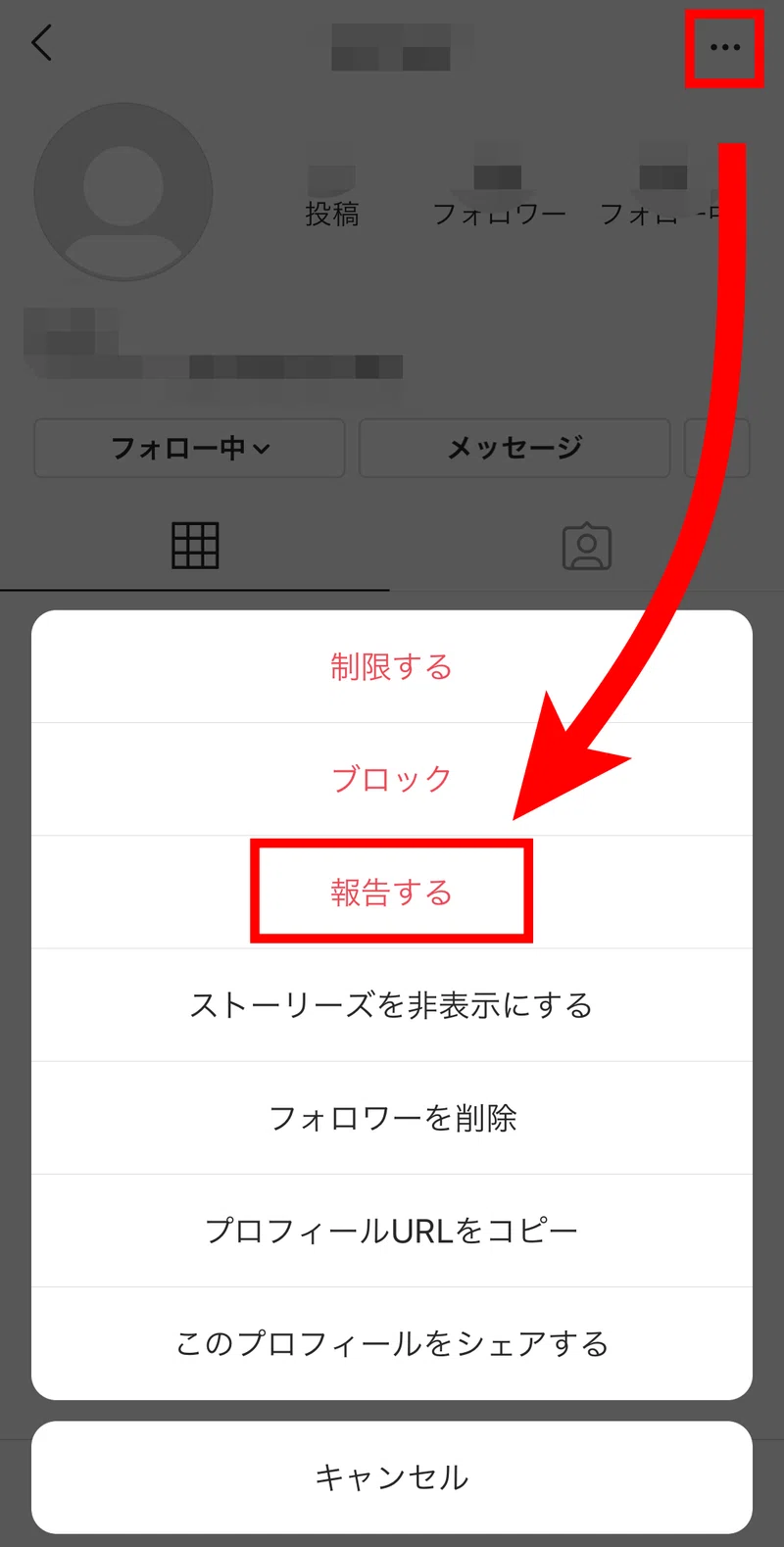 不正アカウント インスタグラムの通報機能を活用 Snsマニア Note