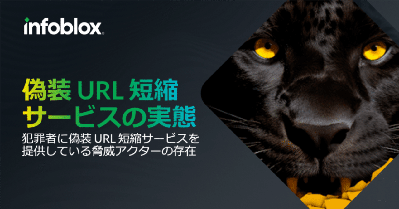 偽装URL短縮サービスの実態|Infoblox Japan公式 偽装URL短縮サービスの実態|Infoblox Japan公式