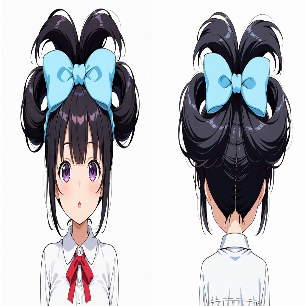 ☺︎ベアーになります Stable Diffusion- Illustrious】髪のプロンプト⑥（アップ・カット