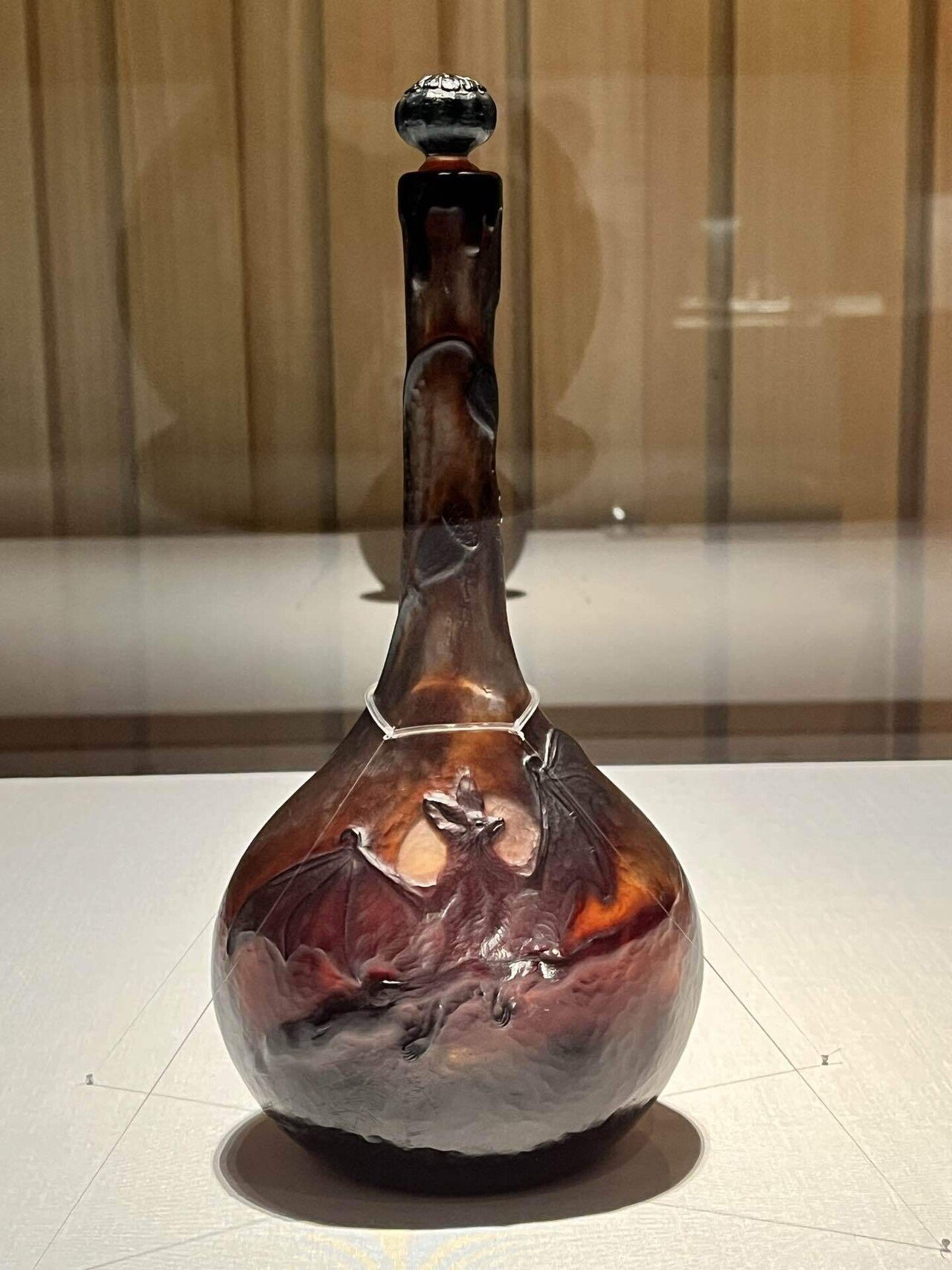 エミール・ガレ 憧憬のパリ(サントリー美術館)｜28(にわ)ノ烏