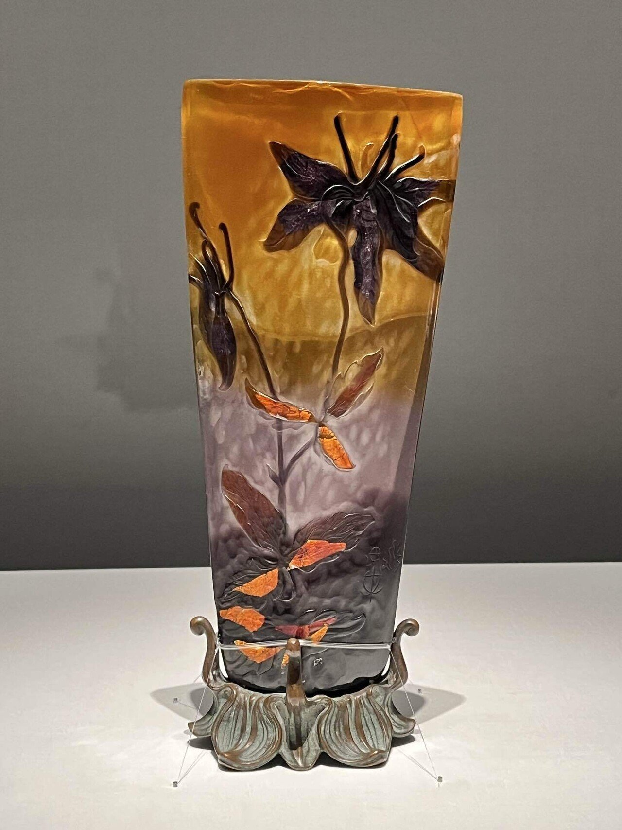 エミール・ガレ 憧憬のパリ(サントリー美術館)｜28(にわ)ノ烏