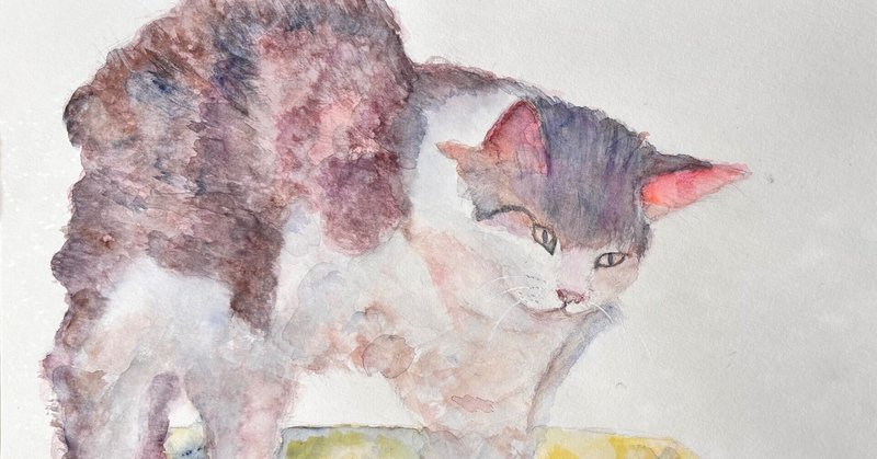 熊谷守一 仔猫 シルクスクリーン