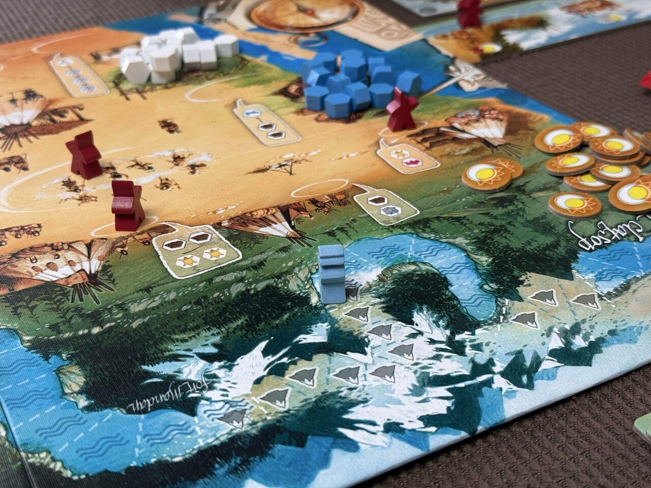 ルイスクラーク探検隊　ボードゲーム　開封未使用 25-014: ルイス＆クラーク探検隊 第2版 その1｜Sato39