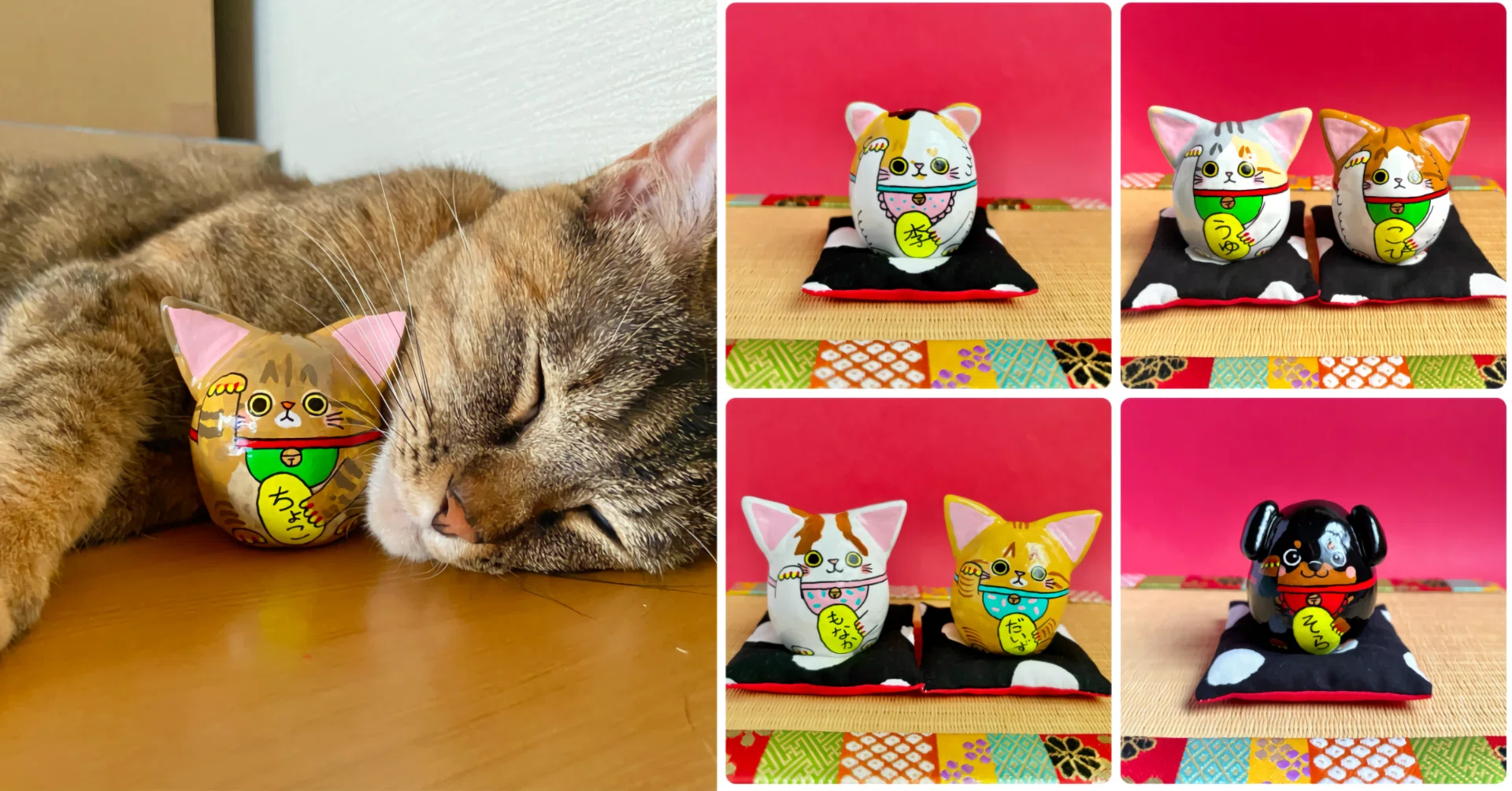 うちの子そっくり!オーダーメイドの招き猫猫|megumix うちの子そっくり!オーダーメイドの招き猫猫|megumix