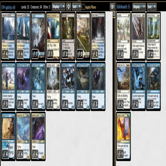 6月まで。 MTG パイオニア デッキ 青白スピリット 【公式通販】