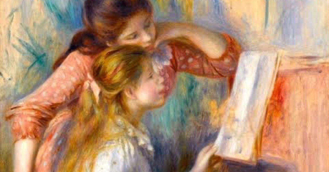 Art｜言語化モンスターたちに追われた僕を癒すルノワールの絵｜江六前