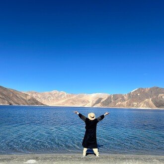 ひとりインド旅🇮🇳【ラダック北ヒマラヤ編＃5】神秘の青い湖