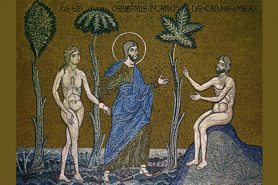 イタリア タペストリー アダムとイブ ミケランジェロ 名画 骨董品 アンティーク イタリア タペストリー アダムとイブ ミケランジェロ 名画 骨董品